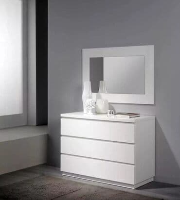 туалетный столик белый: Новый, С зеркалом — 4