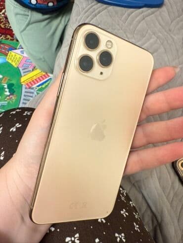 iphone 11 pro max 2 cı el: IPhone 11 Pro, 256 GB, Qızılı, Simsiz şarj, Face ID, Sənədlərlə — 2