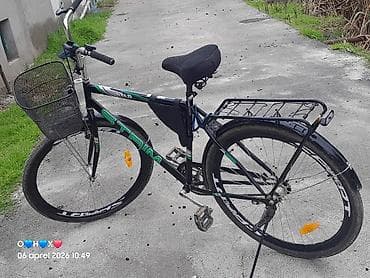 Şəhər tipli velosiped – STRIM VELO - Geniş, rahat oturacaq və