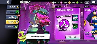 Pop It-lər: Brawl Stars oyunu üçün yüksək səviyyəli hesab - Kupa yolu: 30 412 - — 4