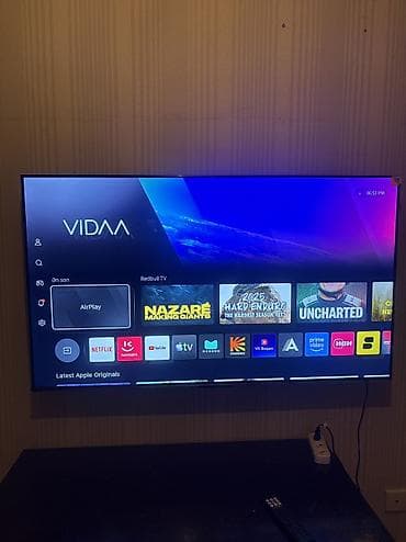 TV antenlər: İşlənmiş Televizor Hisense QLED 55" 4K (3840x2160) — 1