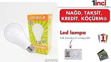 LED lampa - Enerjiqənaətli LED texnologiyası - Standart E27