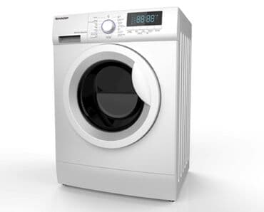 xiaomi kreditle: Paltaryuyan maşın Sharp, 7 kq, Yeni, Avtomat, Qurutma var, Kredit var, Pulsuz çatdırılma — 2