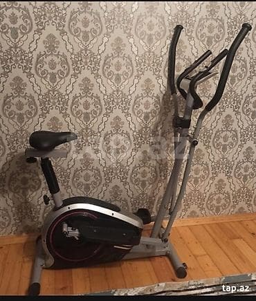 Elliptik trenajor evdə məşq etmək üçün əlverişlidir. Qolları hərəkət
