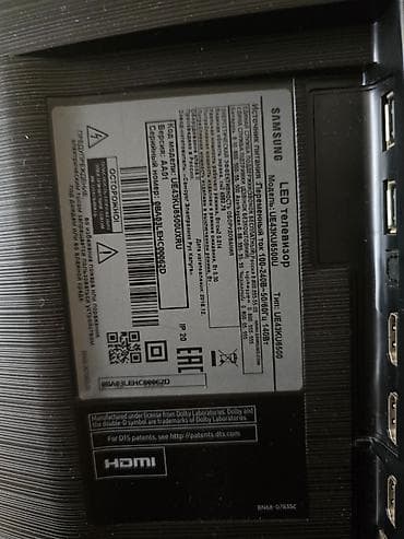 video reqstrator: İşlənmiş Televizor Samsung LED ekran 43" 4K (3840x2160), Ünvandan götürmə — 2