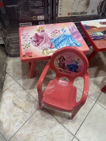 Столы для кормления: Uşaq masa stul dəsti Uşaq dərs masası Uşaq yazı masası Uşaq masa və — 3