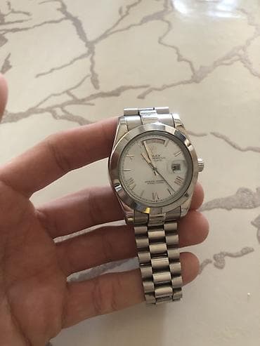 Smart saatlar: Qol saatı, Rolex, rəng - Gümüşü — 2