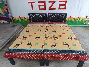 bazali taxtlar: Təknəfərlik çarpayı, Matras ilə, Siyirməsiz — 3