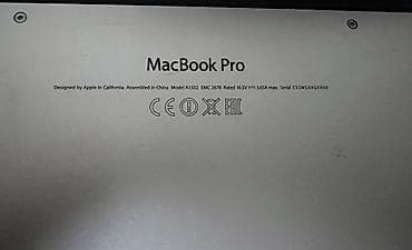 Apple MacBook Pro – Model A1502 (EMC 2678) Koda dusub melumat bilimir