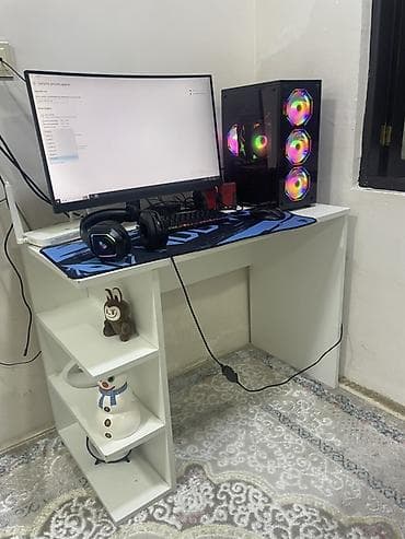 playstation 4 icare: Qamer Seti – Gaming PC + Monitor + Aksessuarlar Komplekt daxildir: - — 1