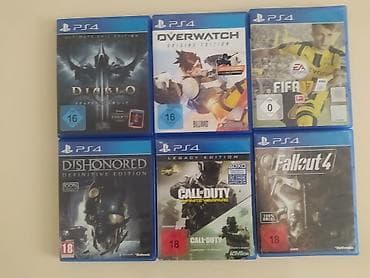PS4 üçün oyun diskləri satılır münasib qiymətə hamsi 100 manata