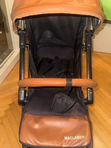 uşaq arabalar: Klassik gəzinti arabası, Maclaren, İşlənmiş, Cins: Oğlan, Ödənişli çatdırılma, Ünvandan götürmə — 1