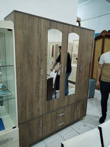 dsp laminat: Yeni, Kupe, 4 qapılı Düz dolab, Dolab-asılqan, Almaniya — 6