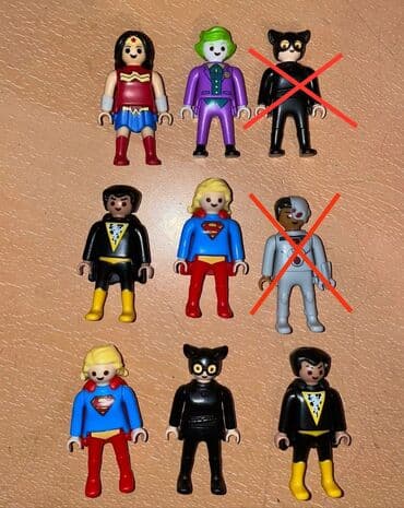 металлический 3d еврозабор в кыргызстане бишкек: Denesi 3AZN satilir, barter mumkundur Superman/BatGirl/Robin — 1