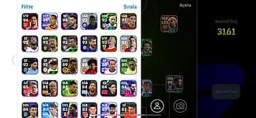 tarix test toplu: EFootball Mobile hesabı – güclü komanda və zəngin kart kolleksiyası — 5