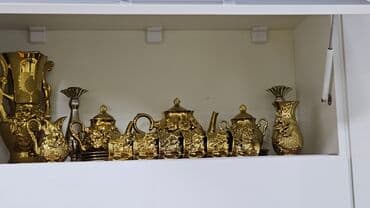 Mətbəx aksesuarları: Çay dəsti, rəng - Sarı, 6 nəfərlik, Türkiyə — 2