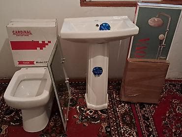 seyif: Teze karopka istfade olmuyub duş seti herbir esyasi var unitaz — 7