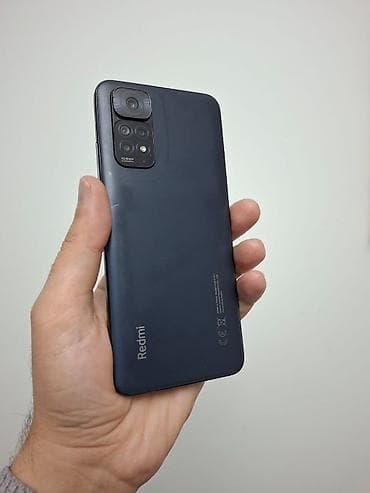 iphone 14 pro max dubayski: Redmi Note 11S, 128 GB, rəng - Qara, Barmaq izi — 7