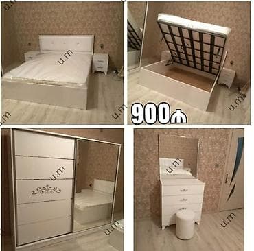 paltar dolab: Yataq otagı mebel.Yataq desti 📌Qiymet 900₼ 📌Dolab:200×160×60sm — 1