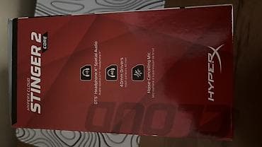 mıkrafon: HyperX Cloud Stinger 2 Core qulaqlıq-mikrofon (gaming headset) 4 aydi — 2
