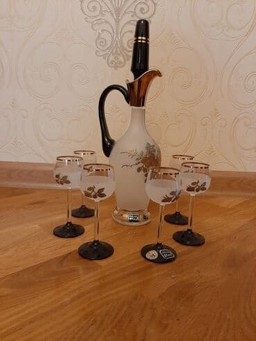 Qədəhlər, 6 ədədli dəst