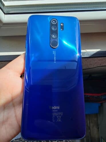redmi 8: Redmi Note 8 Pro, 16 GB, rəng - Göy — 4