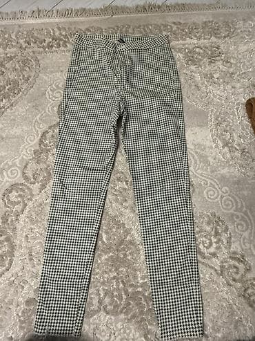 kastum şalvar: Qadın şalvarları dəsti - Model 1: Zeytun-yaşıl rəngdə geniş balaqlı — 2