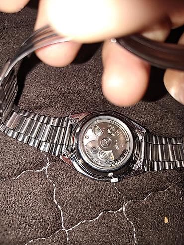 Сумки: Seiko 5 avtomatik qol saatı - Klassik dizayn: gümüş rəngli — 6