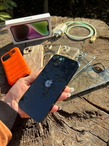 Vertu: IPhone 14, 128 GB, Midnight, Zəmanət, Barmaq izi, Simsiz şarj — 4