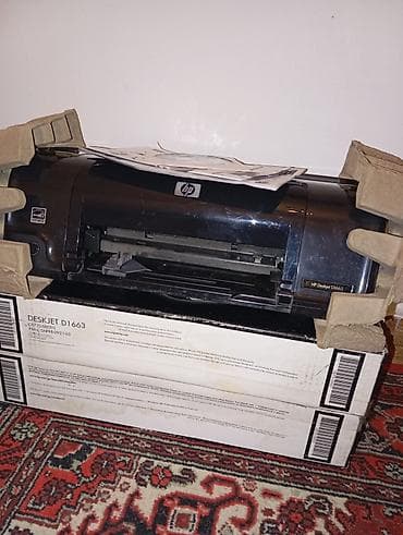 HP Deskjet D1663 rəngli inkjet printer Xüsusiyyətlər: - Model: HP