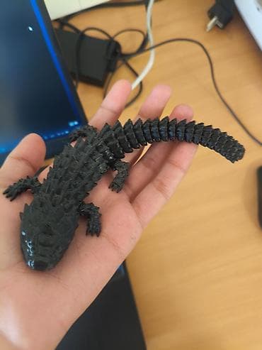 ev saatleri: 3D əjdaha fiquru — 1