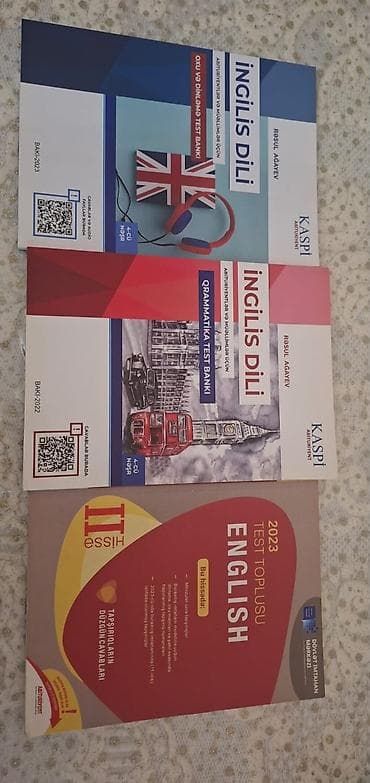 İdman və hobbi: Məhsul: İngilis dili üzrə hazırlıq və test kitabları dəsti Tərkib: - — 1