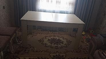 nizami gencevi sekilleri: Qonaq otağı üçün, Yeni, Açılan, Dördbucaq masa, 6 stul — 2