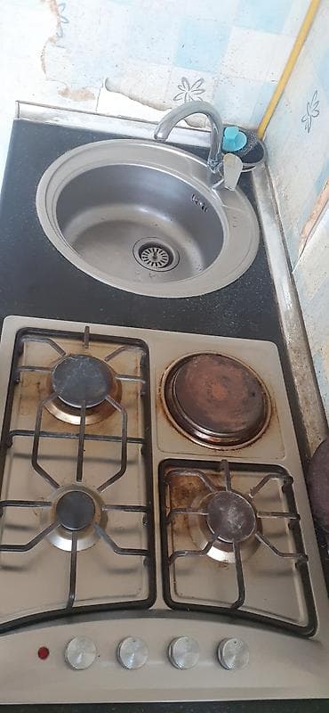 microdalgali soba: Qarışıq sobası Quraşdırılan, 4 gözlü — 4