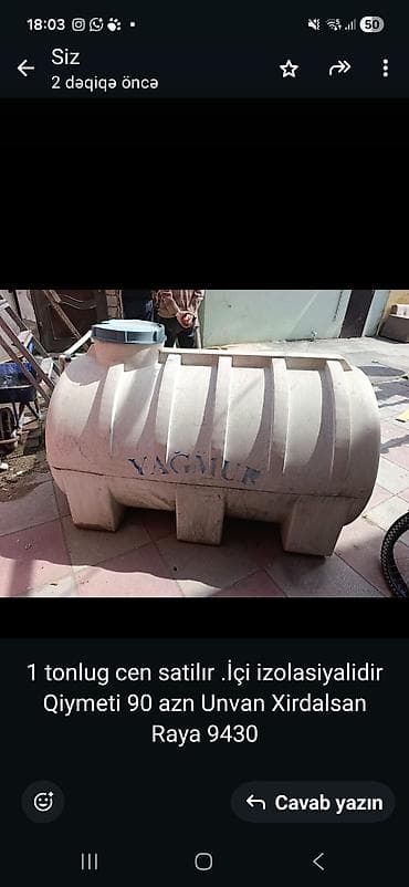Bak, Plastik, 1000 l l