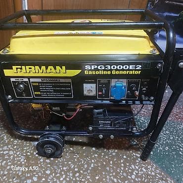 generator benzin: Firman SPG3000E2 benzinli generator - Model: Firman SPG3000E2 — 1