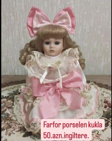 kukla sekilleri: Ingiltereden farfor porselen kukla.boyu 20.sm.dır.ikinci şekilde iki — 1