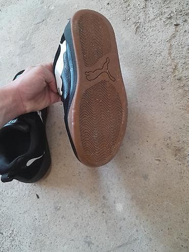 dt 8 max: Puma kişi krossovkası - Rəng: qara-ağ - Material: üst hissə dəri və — 2