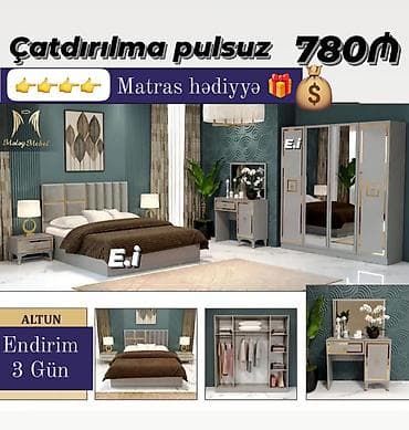 Yataq desti rəng seçimi var