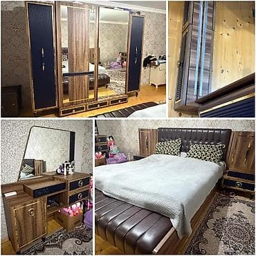 İkinəfərlik çarpayı, Dolab, Termo, 2 tumba, İşlənmiş