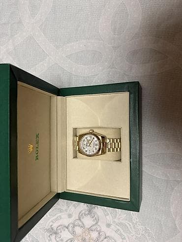 dəsti: Rolex orijinal qutu və aksessuarları ilə birlikdə saat - Brend: Rolex — 9