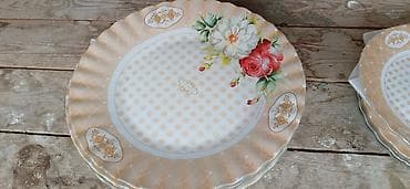 serviz destleri: Nahar dəsti, rəng - Bej, 6 nəfərlik — 5