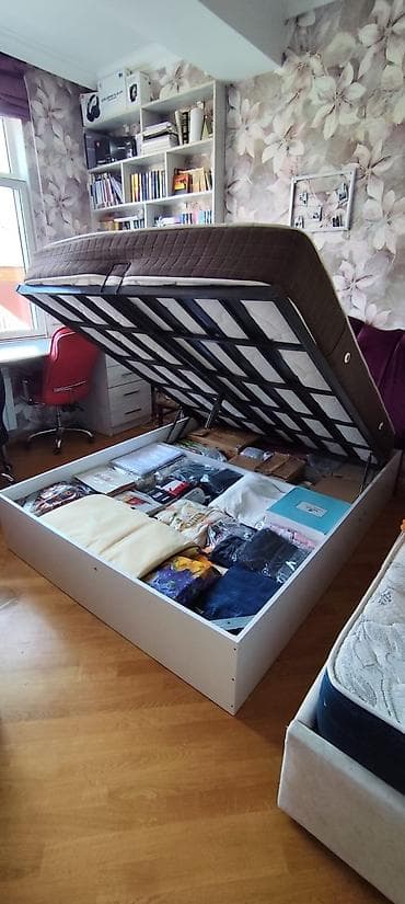 Çarpayılar: İşlənmiş, İkinəfərlik çarpayı, Bazalı, Matras ilə, Siyirməsiz — 2