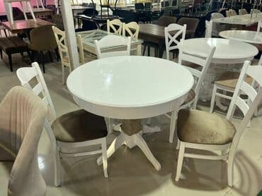 maşın satışları: ✔️Sifarişlə✔️ ✔️Kuxna üçün stol stul dəsti✨✨ 4 stul 1 açılan masa — 3