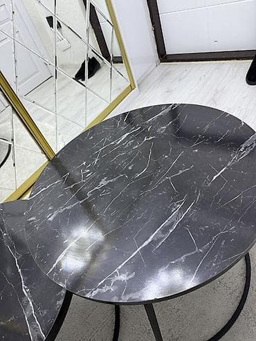 yumru stollar: Yumru masa, Açılmayan, Təkərsiz, Zəmanətsiz — 3