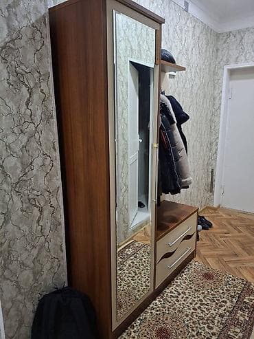 geyim dolabi: İşlənmiş, Açılan, 1 qapı Düz dolab, Dəhliz dolabı, Azərbaycan — 3