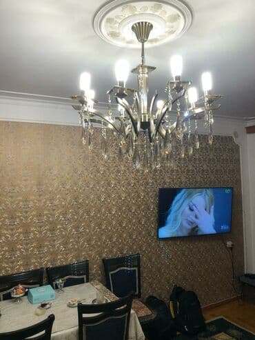 cilcıraqlar: Çılçıraq, 10 və daha çox lampa, Metal — 1