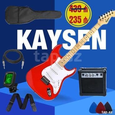 5 şirvan neçə manatdır: Elektron gitara, 6 sim, Yeni — 1