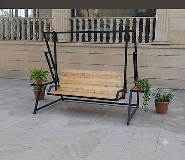 Bağ, çöl mebeli: Yeni, Skamya-yelləncəl, Zontiksiz, Taxta — 1