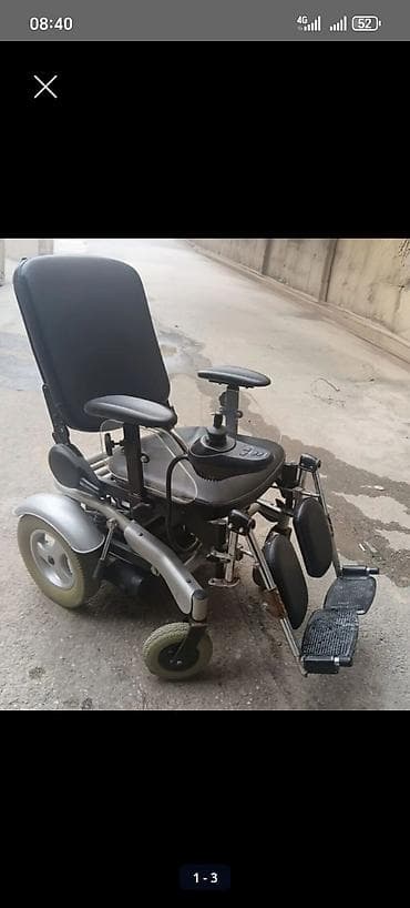 Elektrik invalid arabası - Elektriklə işləyən joystick idarəetməsi